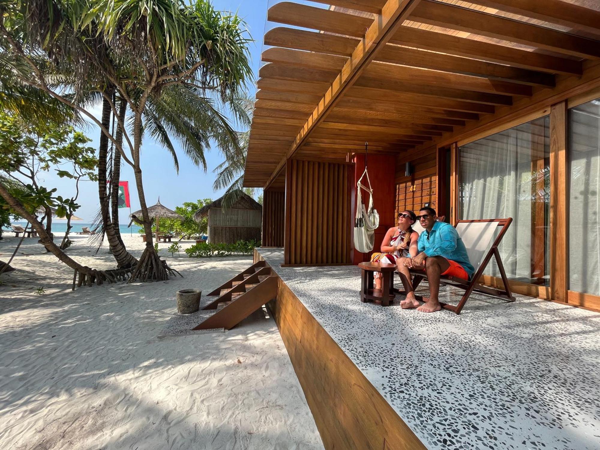ザ ベアフット エコ ホテル Hanimaadhoo Island エクステリア 写真